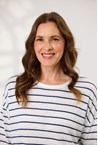 CAMEO LINEN TOP - navy sky